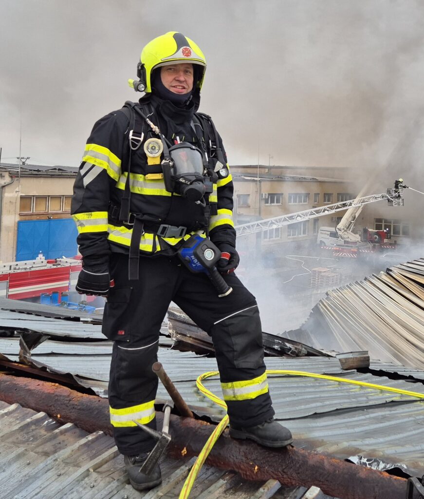 Miloš Korejs - požár Nehvizdy 2025